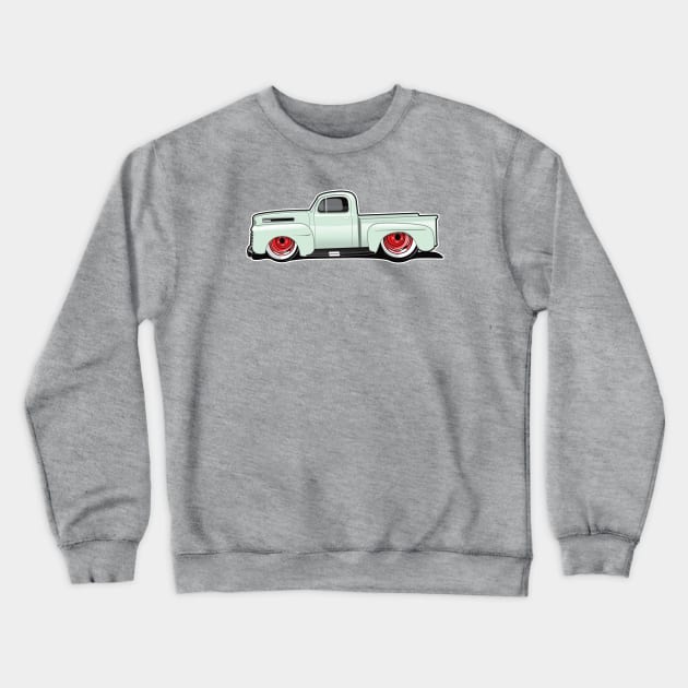 1950 Ford Truck Crewneck Sweatshirt by RBDesigns